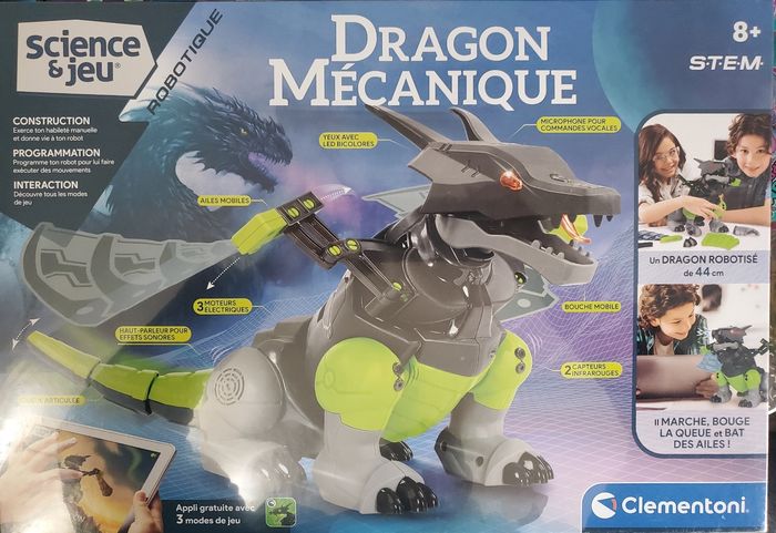 Dragon Mécanique Science & Jeu Clementoni.