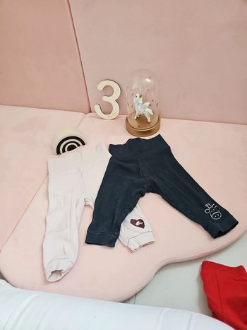 Lot de 2 leegings bandeaux