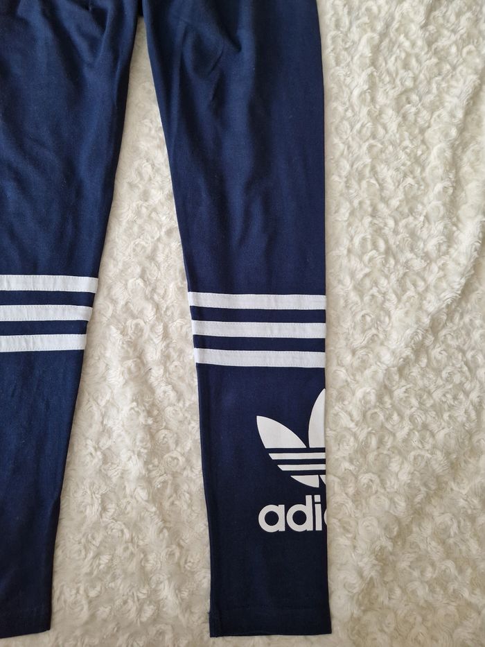 Legging Adidas bleu - photo numéro 3