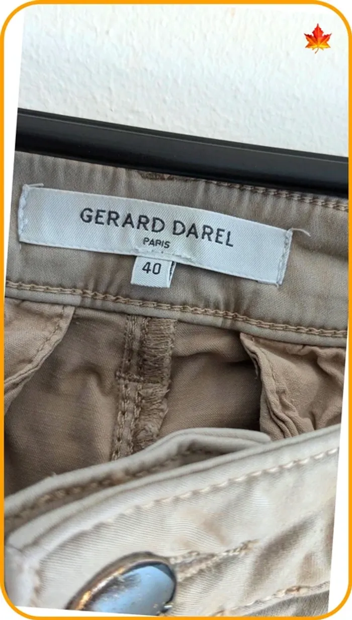 Pantalon Chino femme Gérard Darel 40 - photo numéro 9