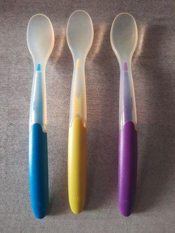 Lot de 3 cuillères bébé NUK