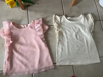 Lot de tee-shirts fille