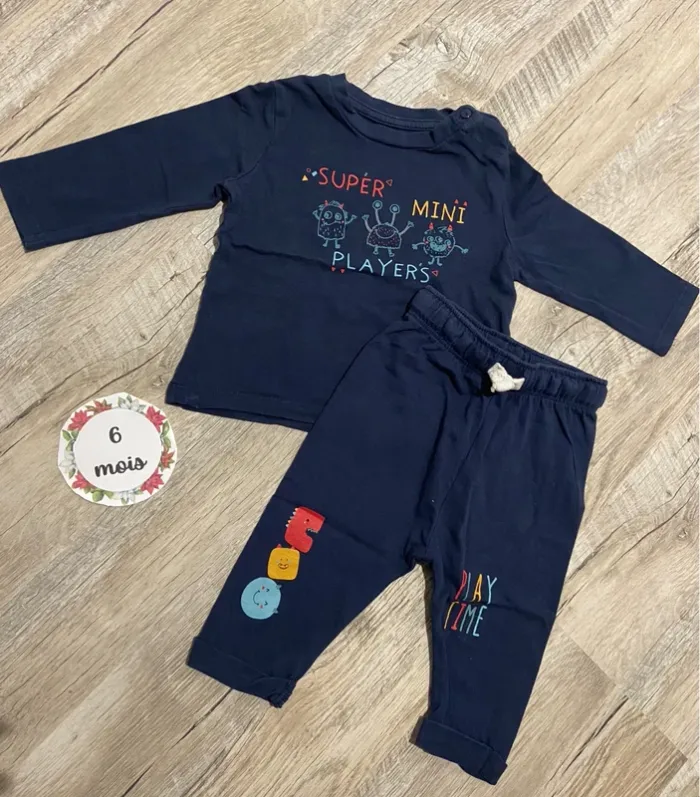 Ensemble bébé 6 mois