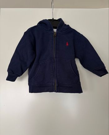 Gilet bleu marine Ralph Lauren 12 moi 