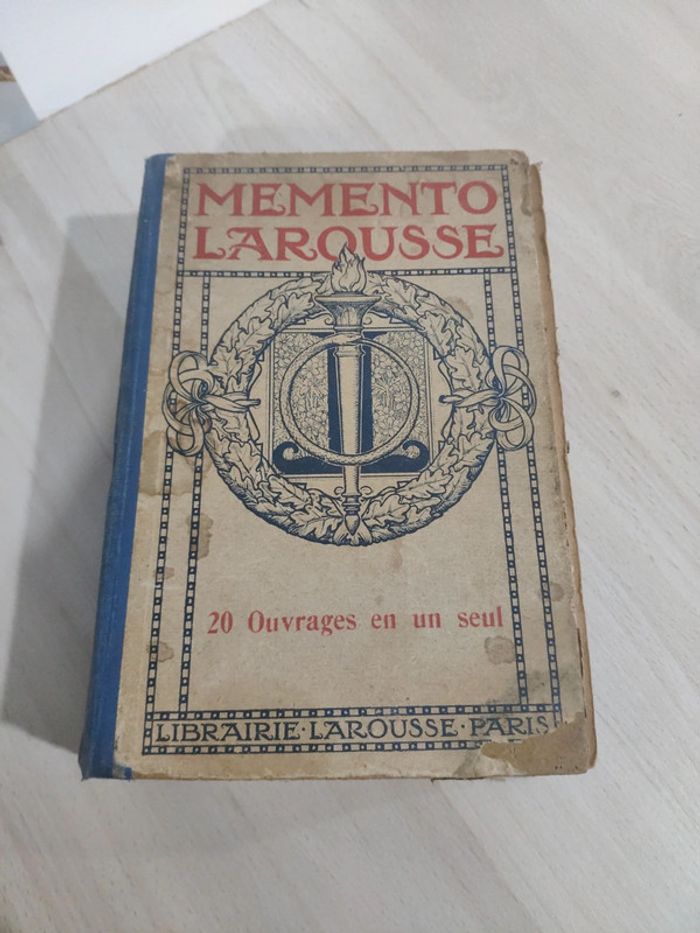 Mémento Larousse 20 ouvrages en un seul