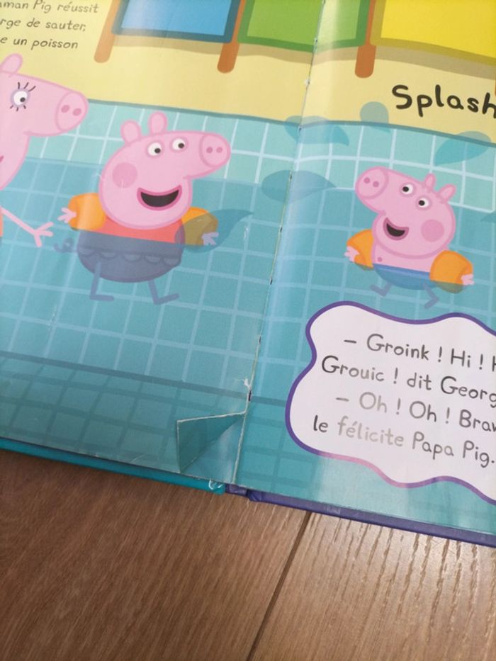 Livre Peppa Pig va à la piscine - photo numéro 5