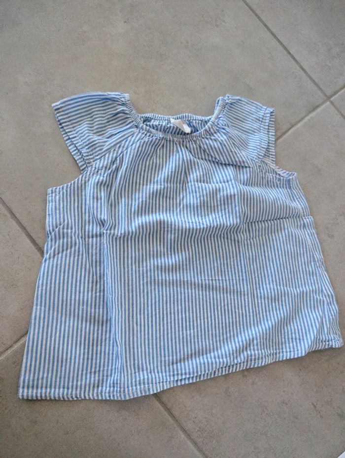 Blouse fine manches courtes - photo numéro 4
