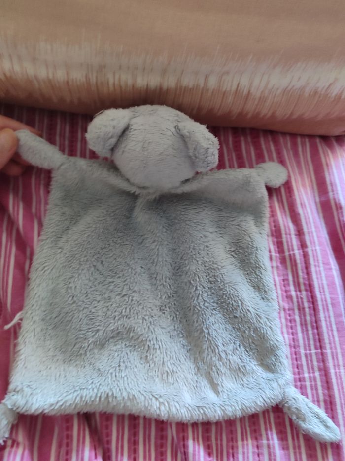 Doudou ours gris simba - photo numéro 2
