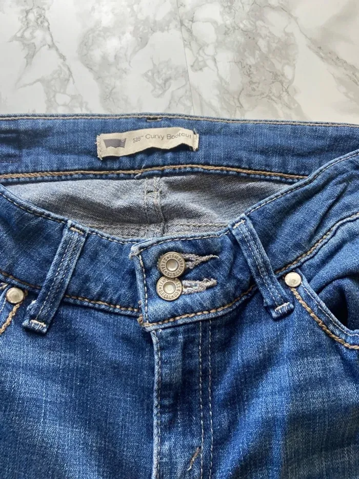 Levi’s 529 Curvy Bootcut Jeans Femme – Taille W28 L30 = 38 - photo numéro 4