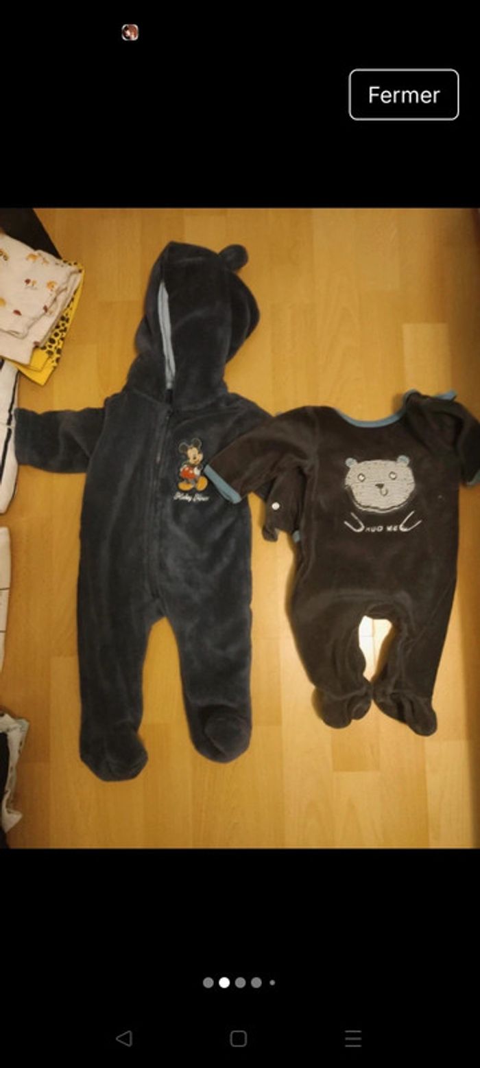 Énorme lot + de 80 vêtements, 1 mois,3 mois,6 et 9 mois - photo numéro 18