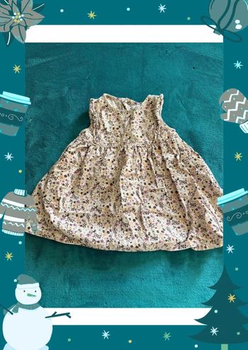 Robe à fleur bout’chou taille 9 mois