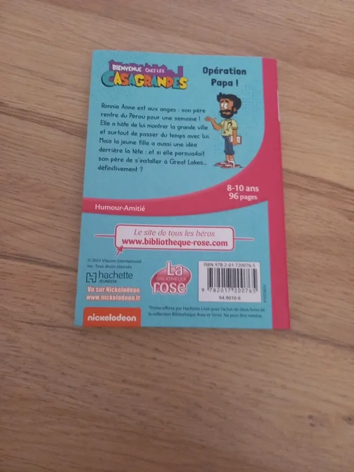Livre Bienvenue chez les casagrandes - photo numéro 2