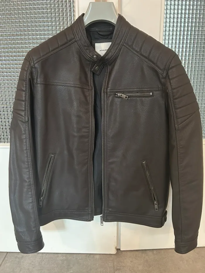 Veste biker Jack & Jones