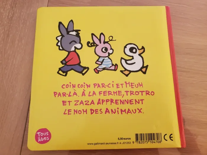 Livre trotro et zaza à la ferme - photo numéro 2