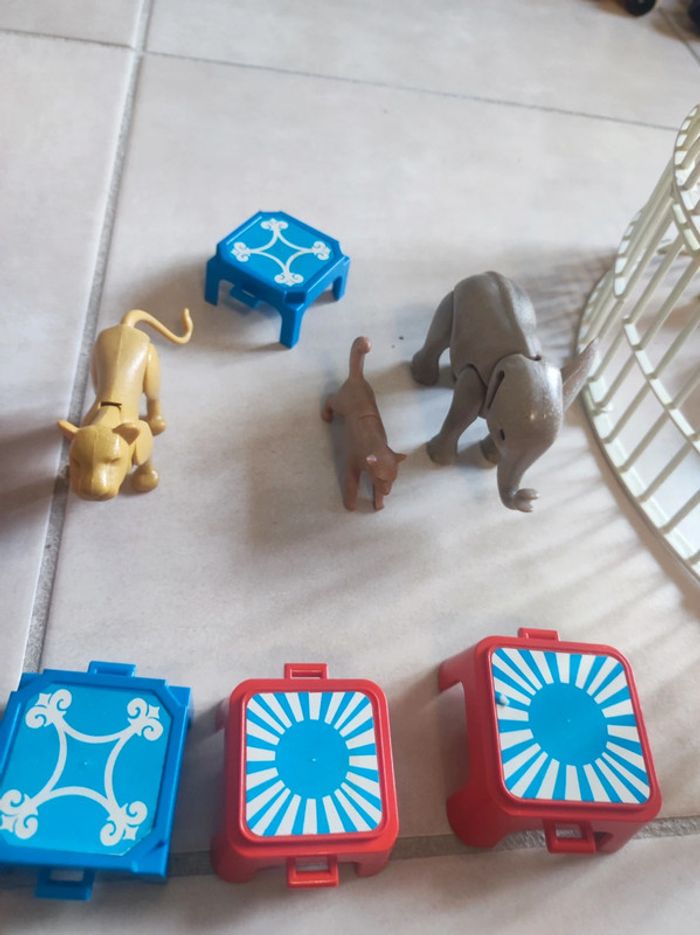 playmobil vintage cage aux fauves - photo numéro 4