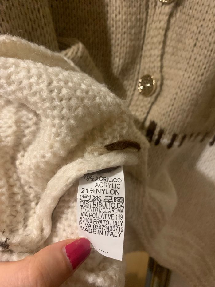 Pull col v coloré tendnacd - photo numéro 3