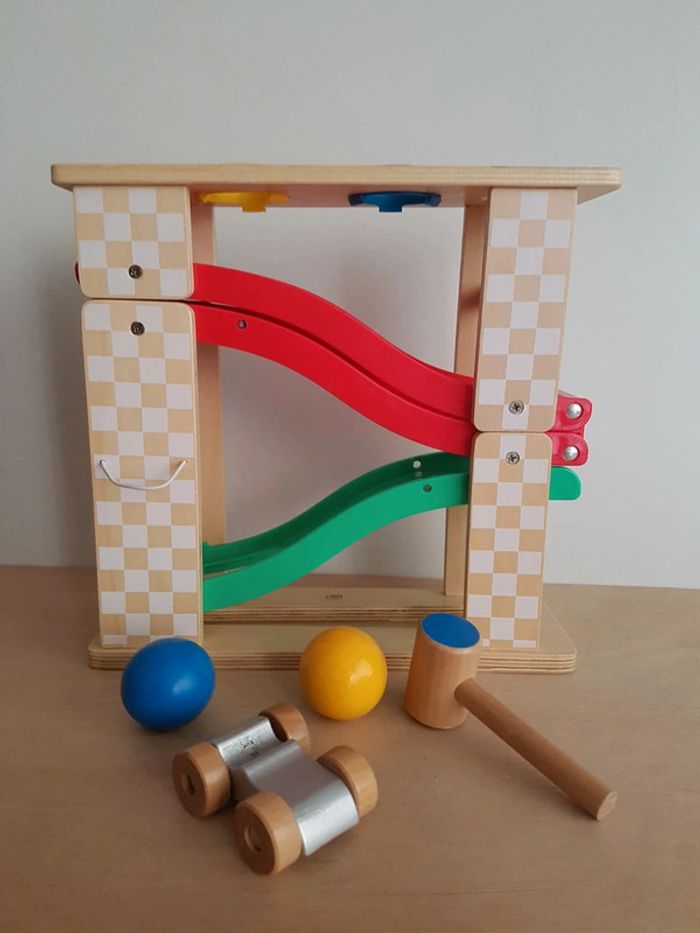Oxybul Tap Tap et Circuit 2 en 1 en bois - photo numéro 7