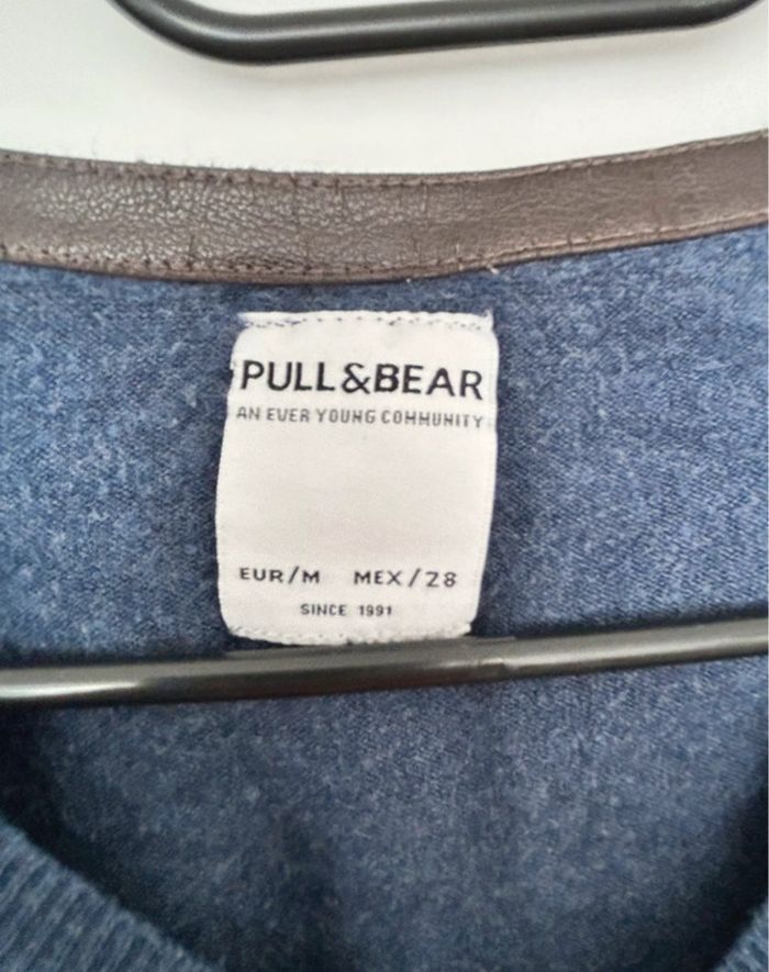 Pull bleu fin - photo numéro 3