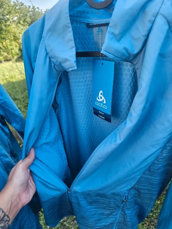 Veste easy run homme taille M neuf odlo - photo numéro 11