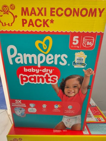 Pampers pants taille 5