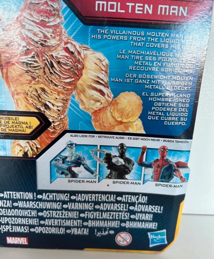 Spiderman Officiel Collector Modèle: "Molten" (Hasbro/ Marvel) - photo numéro 15