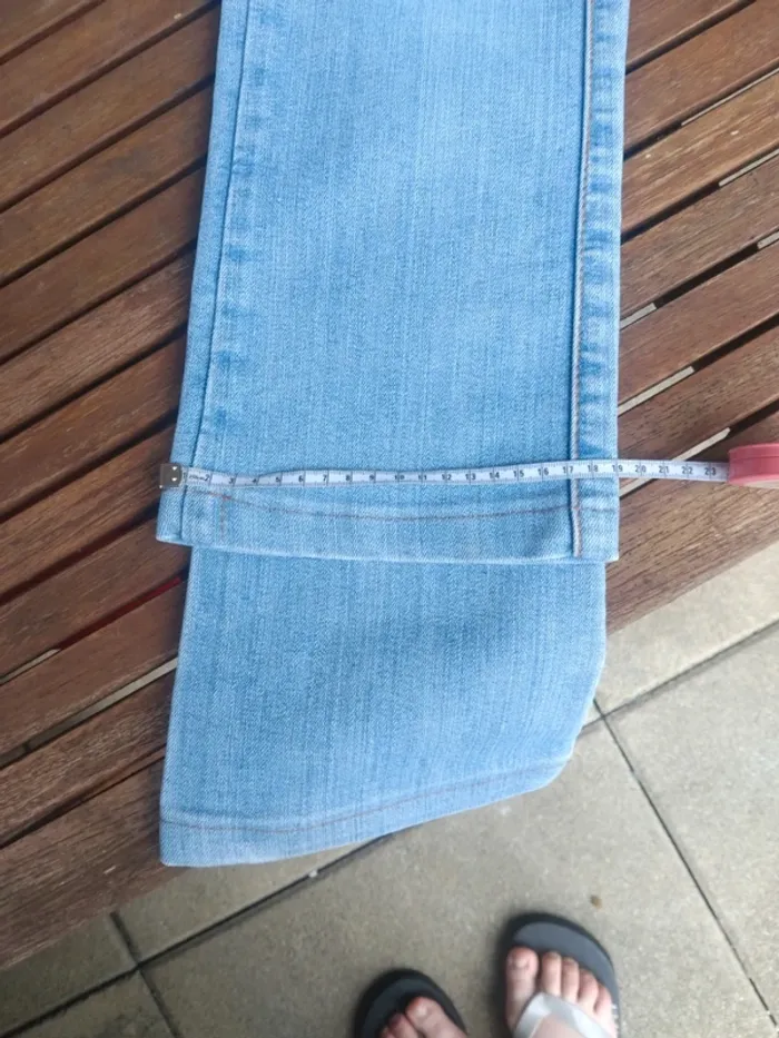 Lot 2 jeans évasés - photo numéro 8