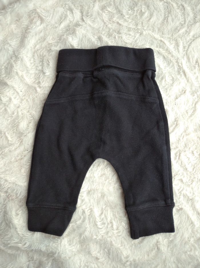 Lot de 2 pantalons confortables sarouel Mixte 0/1 mois Chat Milk you lait Tex Baby 100% coton - photo numéro 6