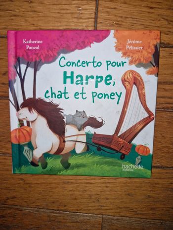 Concerto pour harpe chat et poney / livre mac donald