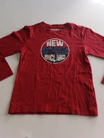 Tee shirt manches longues garçon Timberland taille 8 ans
