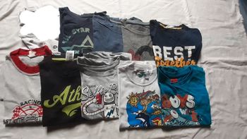 Lot de 9 tee shirts garcon