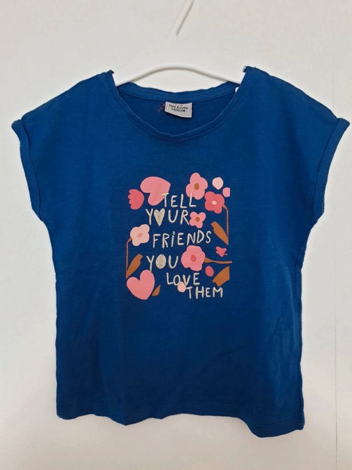 Tee shirt bleu