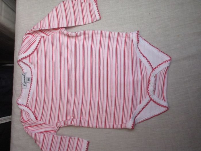 Lot de 2 body, 3 mois - photo numéro 2