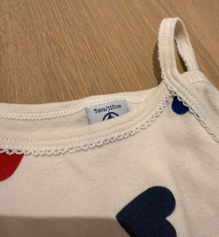 Lot 2 débardeurs petit bateau 5 ans - photo numéro 3