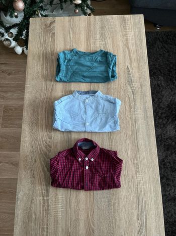 Lot 2 chemise et t-shirt