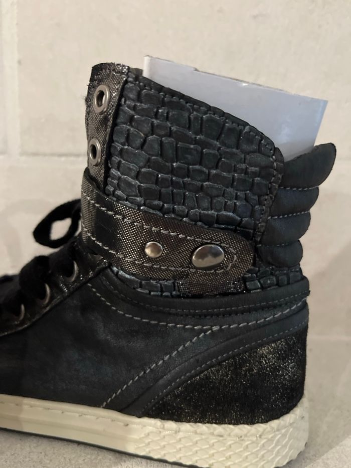 Baskets en cuir Philippe Morvan - photo numéro 4