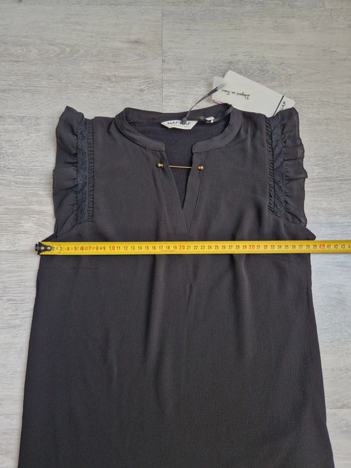 Top Naf Naf XS noir avec étiquette - photo numéro 6