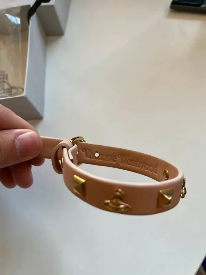 Vivienne Westwood Bracelet  Norfolk Gold Beige Taille Unique - photo numéro 3