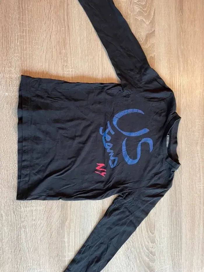 Lot de 2 T-Shirt manche Longue 6 ans - photo numéro 2
