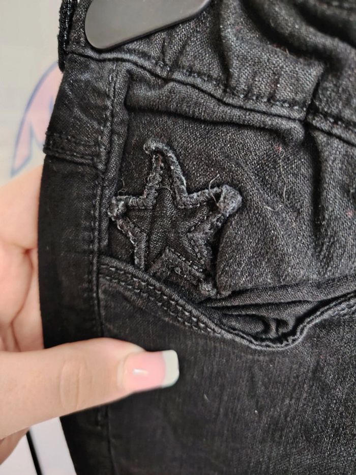 Jean skinny noir Taille 12 ans – Tape à l'œil - photo numéro 3