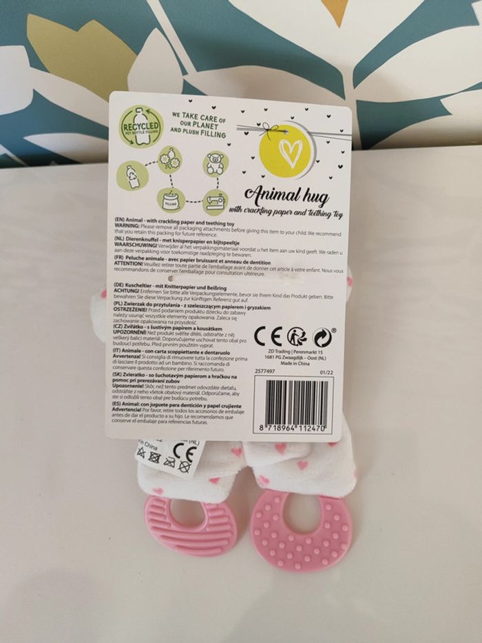 Doudou licorne animal hug action - photo numéro 3