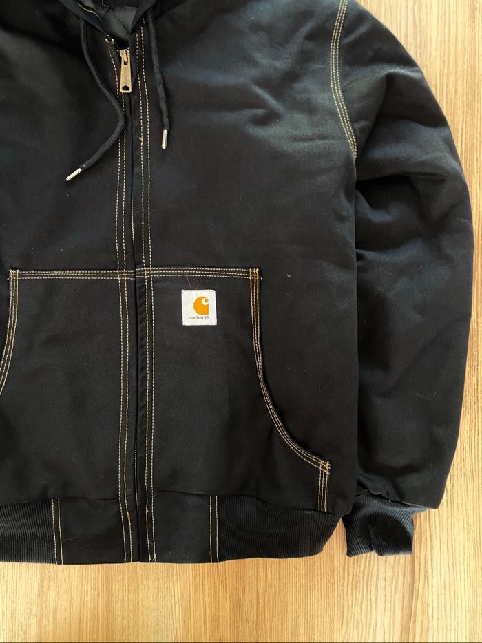 Veste vintage jacket Carhartt noir - photo numéro 6