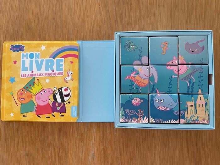 Livre cubes peppa pig - photo numéro 3