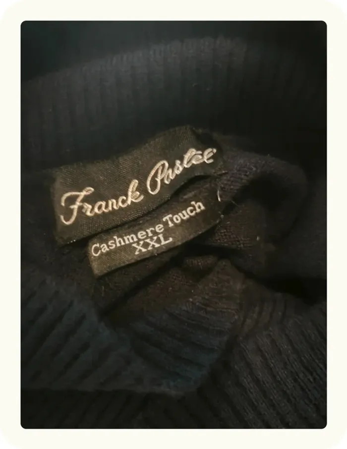 Pull col haut homme Taille XXL 44 - photo numéro 5