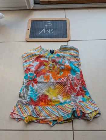 Blouse Terre de Marin 3 ans