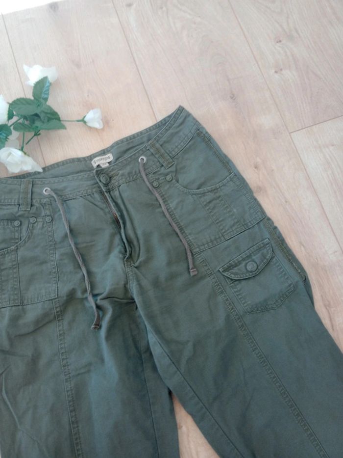 Pantalon fille 14 ans kaki c83 - photo numéro 3