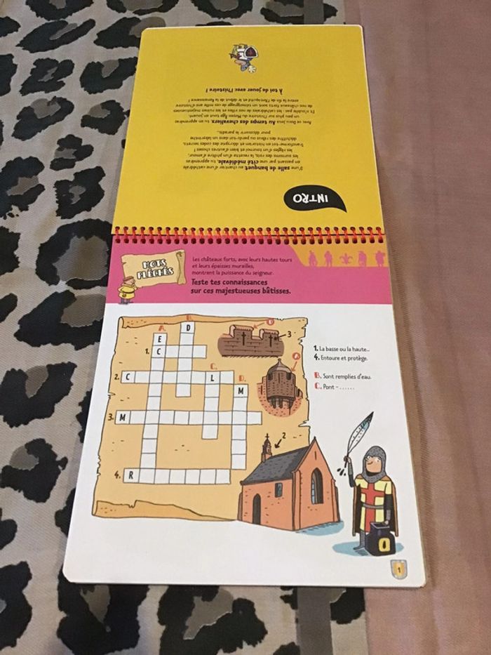 Livre multi activités Au temps des chevaliers - photo numéro 2