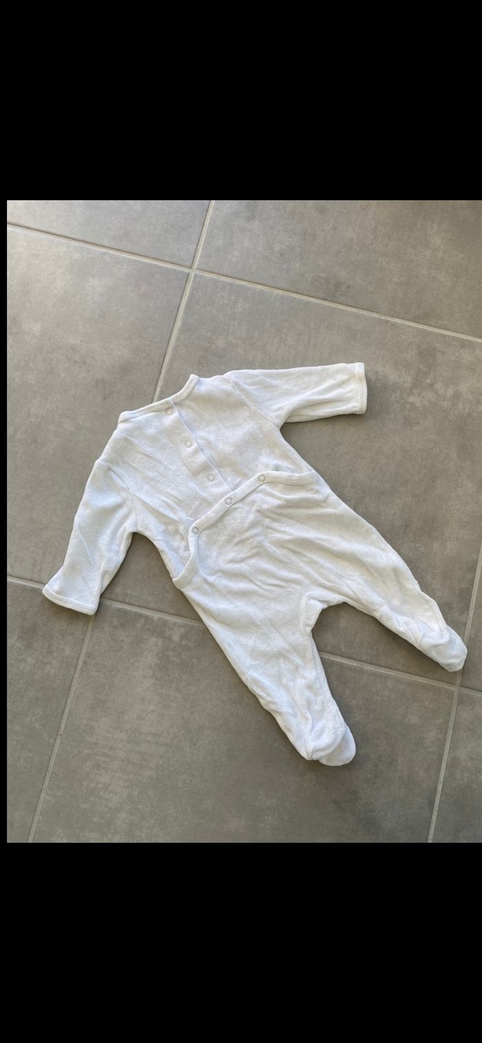 Pyjama velours Winnie l'Ourson 3 mois - photo numéro 9