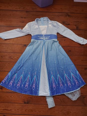Robe reine des neiges 8 ans 