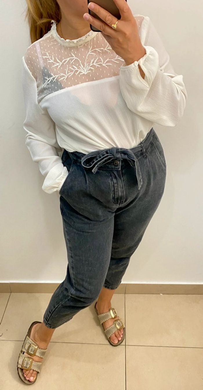 Blouse brodé Taille M - photo numéro 2