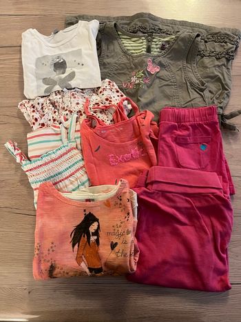 Lot printemps / été 5 et 6 ans fille